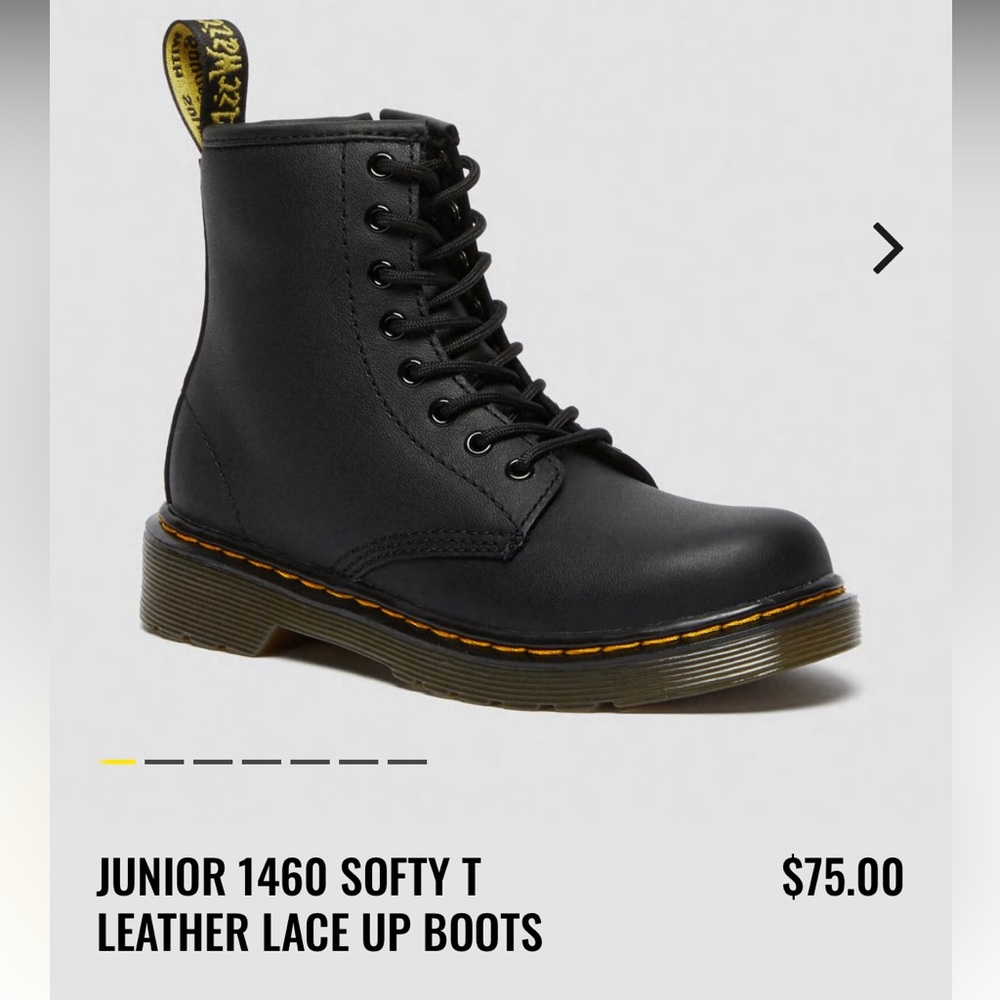 Big kids Dr. Marten Boots